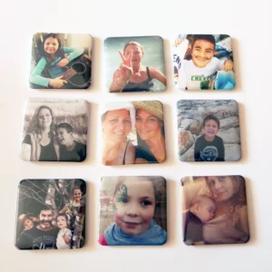 Set of 9 Photo Magnets